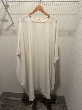 Max Studio Ivory Draped Women's Dress